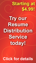 Resume Distribution Service - click for details